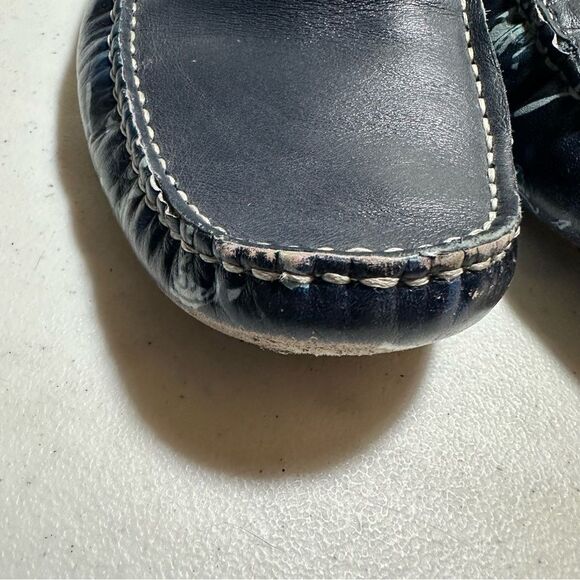 Robert Graham‎ Realist RG5420S Navy Slip-On Moccasin Loafers Size 8.5 - Picture 12 of 16